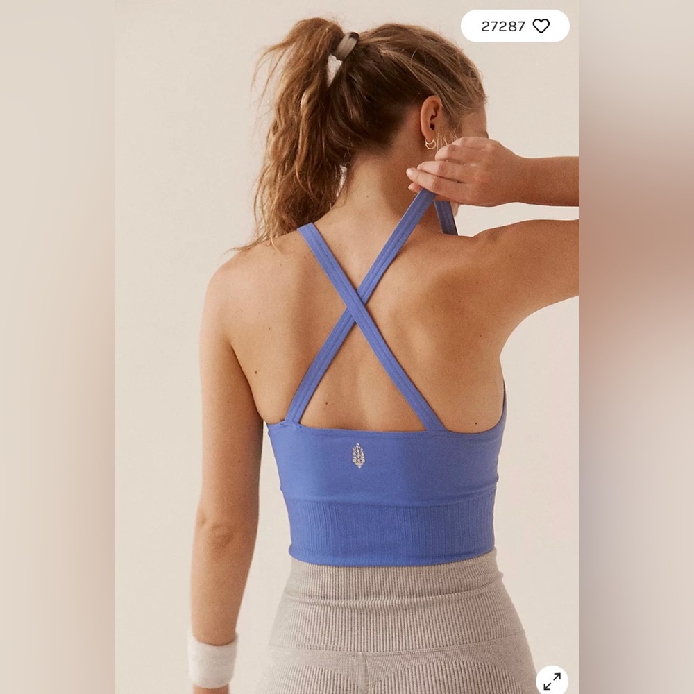 NWT Free People FP Movement Good Karma Crop Top